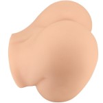 CRAZY BULL - VIBRADOR TRASEIRO ROLONDA COM VAGINA E ÃNUS REALISTAS NATURAIS